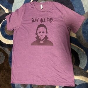 Custom Printed Halloween Michael Myers Shirt